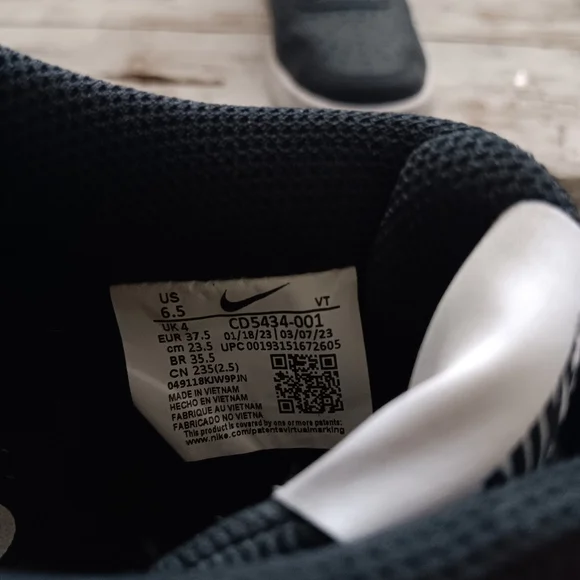 Nike Court Vision Low Black - Picture 3 of 4